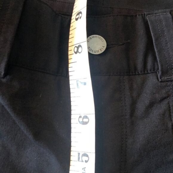 Columbia Black Outdoor Pants S10 Short - Picture 6 of 15